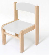 Dětská židlička LUCA s tvarovanou opěrkou zad