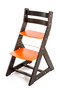 Rostoucí židle ALMA - standard (wenge, oranžová)
