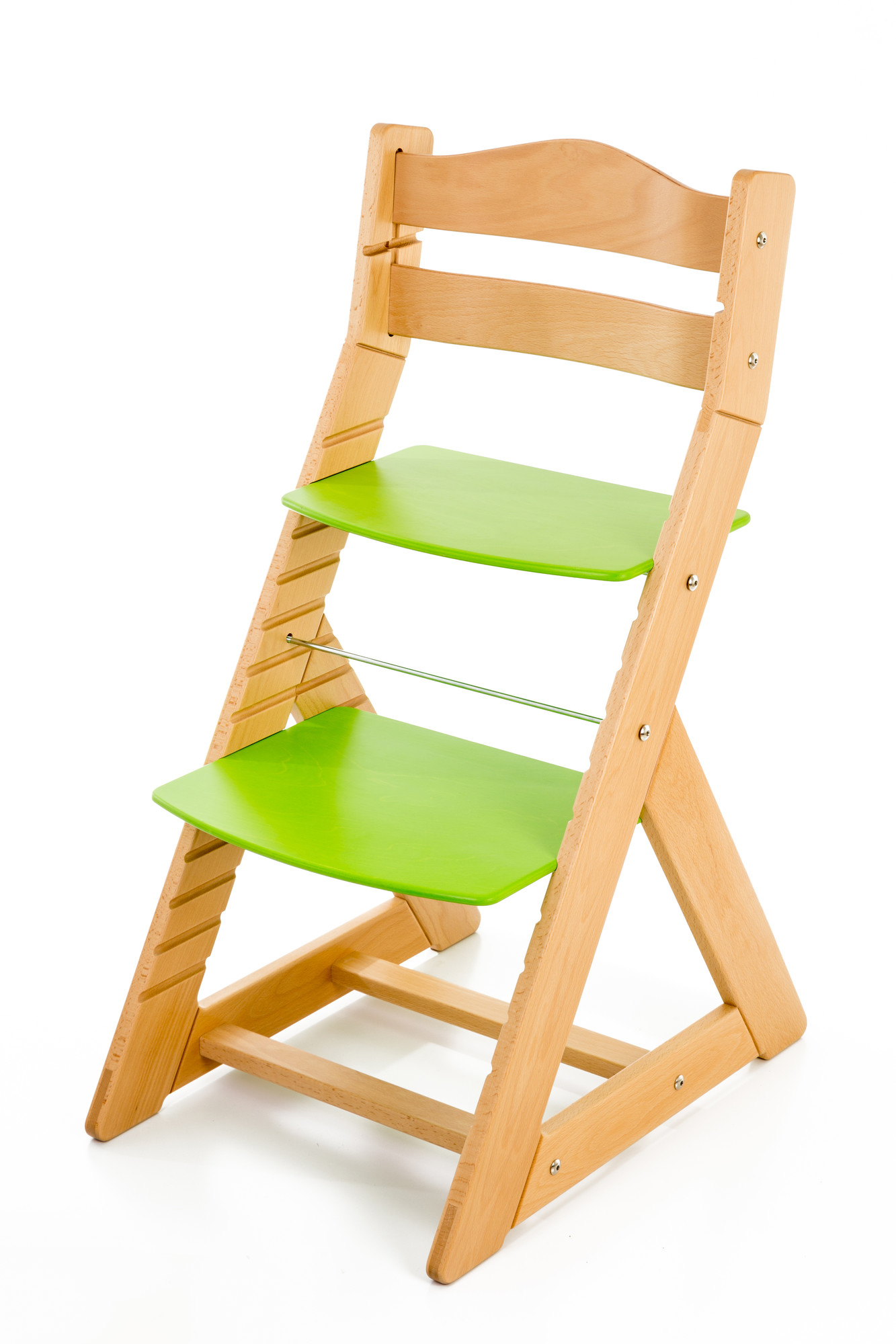 Hajdalánek Rostoucí židle MAJA - opěrka do kulata (buk, zelená)