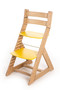 Rostoucí židle ALMA - standard (dub světlý, žlutá)