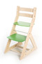 Rostoucí židle ALMA - standard (bříza, zelená)