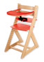 Rostoucí židle ELA - velký pultík (buk, červená)