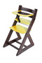Rostoucí židle ANETA - malý pultík (wenge, žlutá)