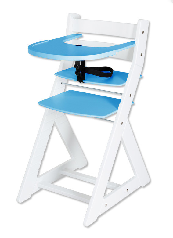Hajdalánek Rostoucí židle ELA - velký pultík (bílá, modrá)