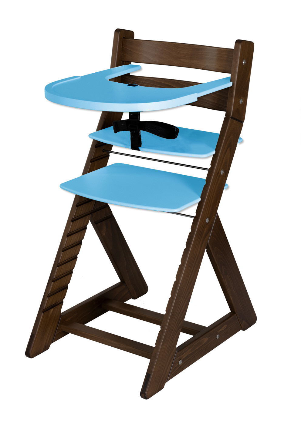 Hajdalánek Rostoucí židle ELA - velký pultík (ořech, modrá)
