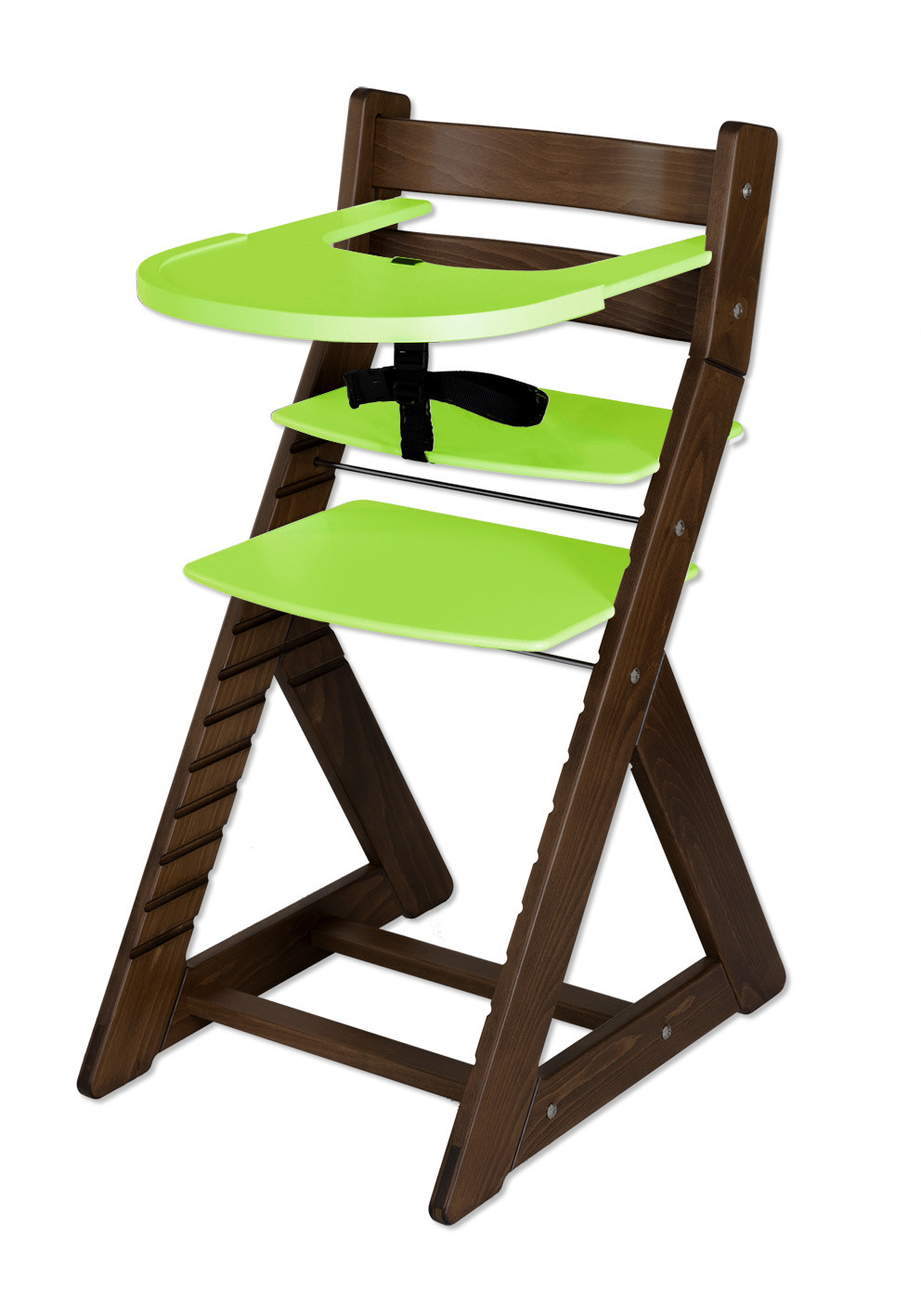 Hajdalánek Rostoucí židle ELA - velký pultík (ořech, zelená)