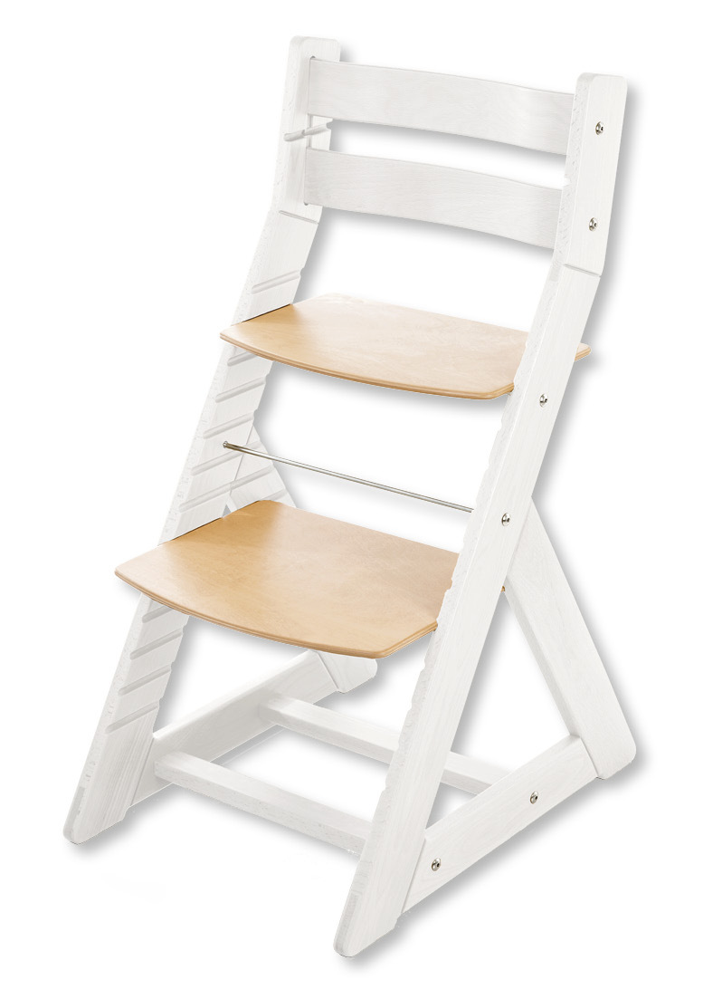 Hajdalánek Rostoucí židle ALMA - standard (bílá, buk)